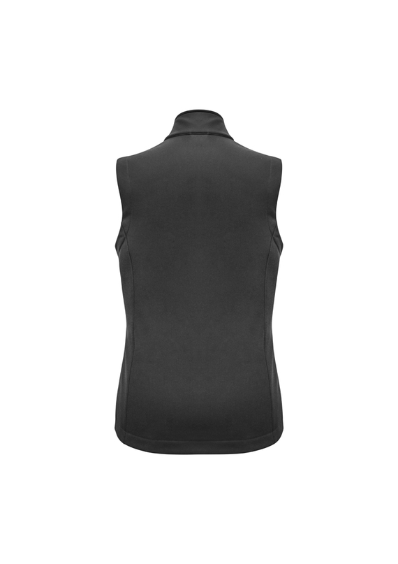 APEX Economy Priced Lightweight Softshell Vest - Women - Back View