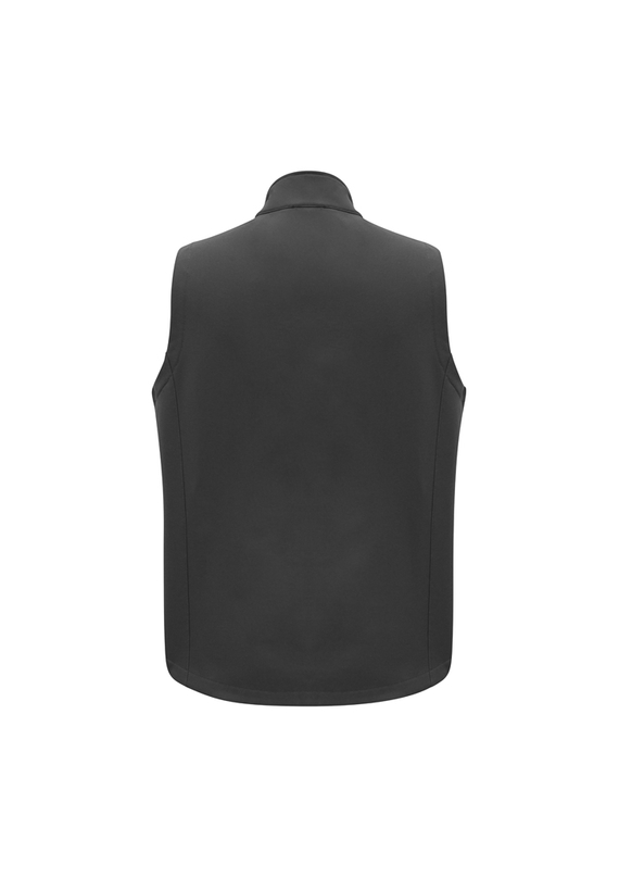 APEX Economy Priced Lightweight Softshell Vest - Men - Back View