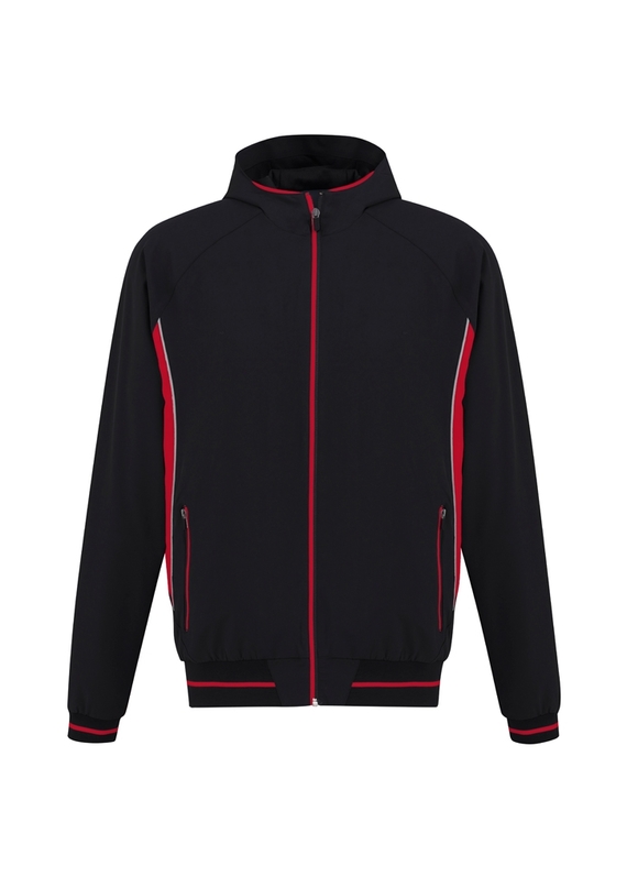Titan Team Jacket Hooded - Youth - Black/Red