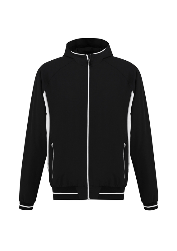 Titan Team Jacket Hooded - Youth - Black/White