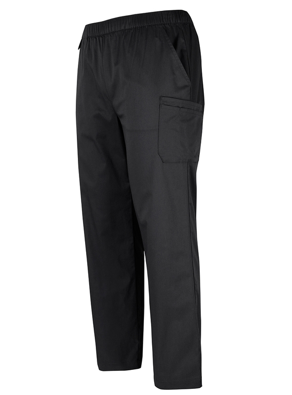 Premium Scrub Cargo Pant - Unisex - Black