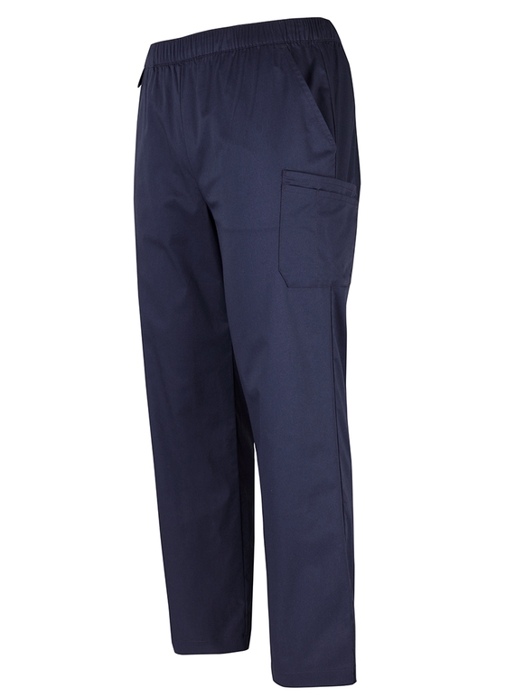 Premium Scrub Cargo Pant - Unisex - Navy