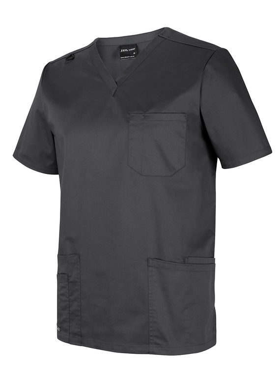 Premium Scrub Top - Unisex - Charcoal