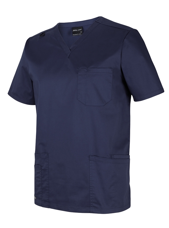 Premium Scrub Top - Unisex - Navy