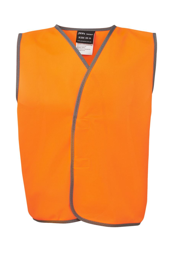 Hi Vis Safety Vest - Youth - Orange