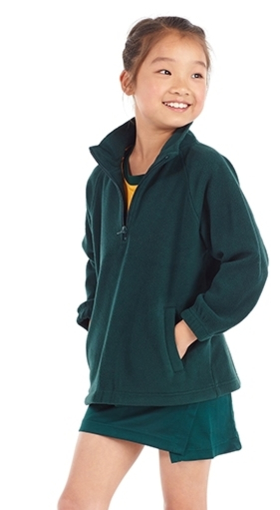 Core Microfleece 1/2 Zip Pullover - Youth