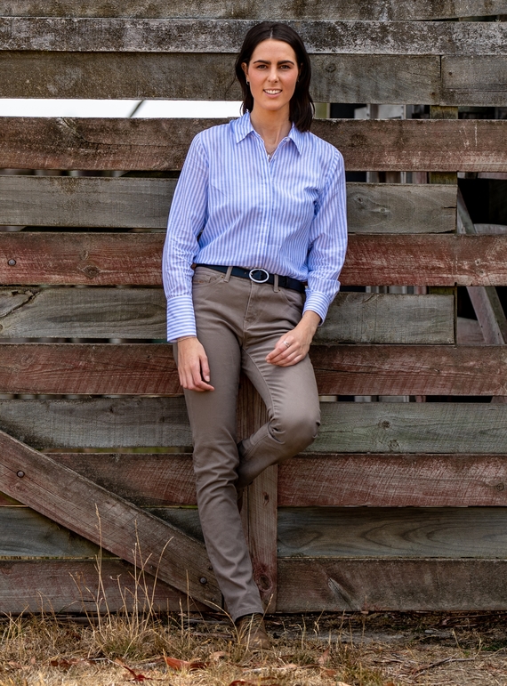 Stretch Moleskin Work Jeans - Women