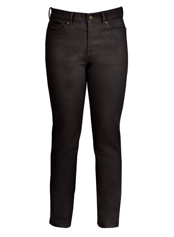 Stretch Moleskin Work Jeans - Women - Black