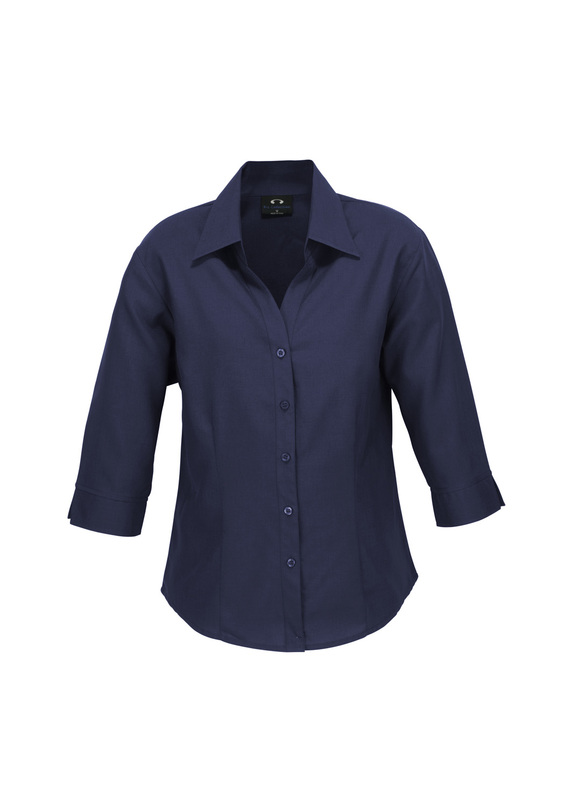 Oasis 3/4 Sleeve Shirt - Women - Navy