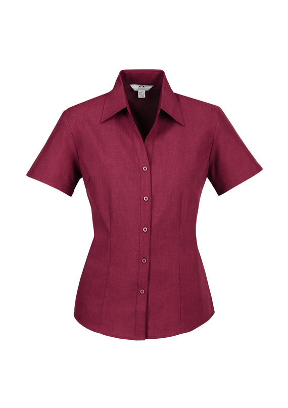 Oasis Short Sleeve Shirt - Women - Cherry