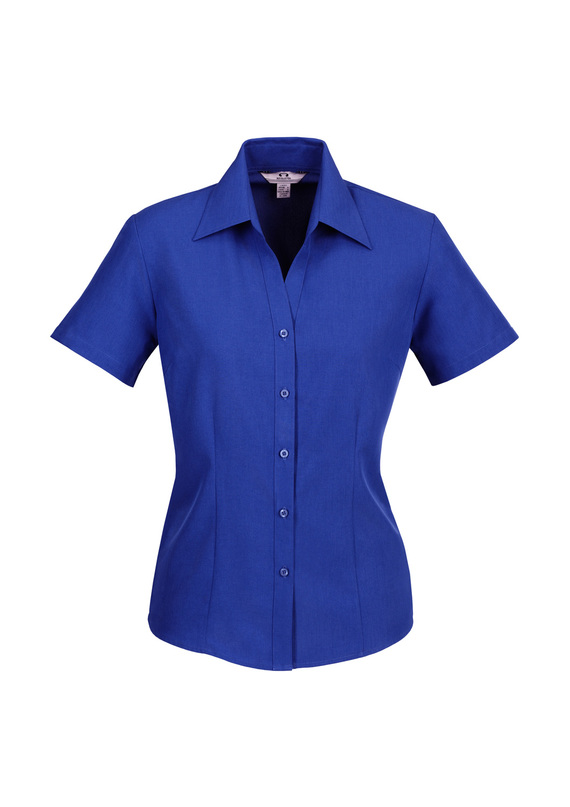 Oasis Short Sleeve Shirt - Women - Electric Blue