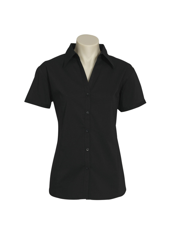 Metro Short Sleeve Shirt - Women - Black