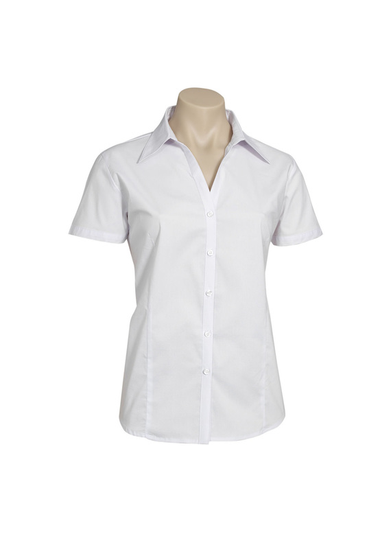 Metro Short Sleeve Shirt - Women - White
