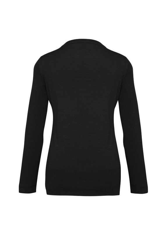 Milano Machine Washable Cardigan - Women - Back View