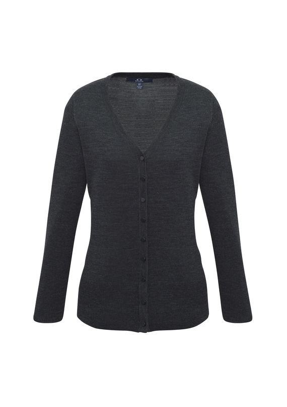 Milano Machine Washable Cardigan - Women - Charcoal