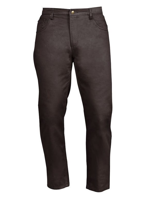 Lightweight Moleskin Work Jeans - Men - Mocha