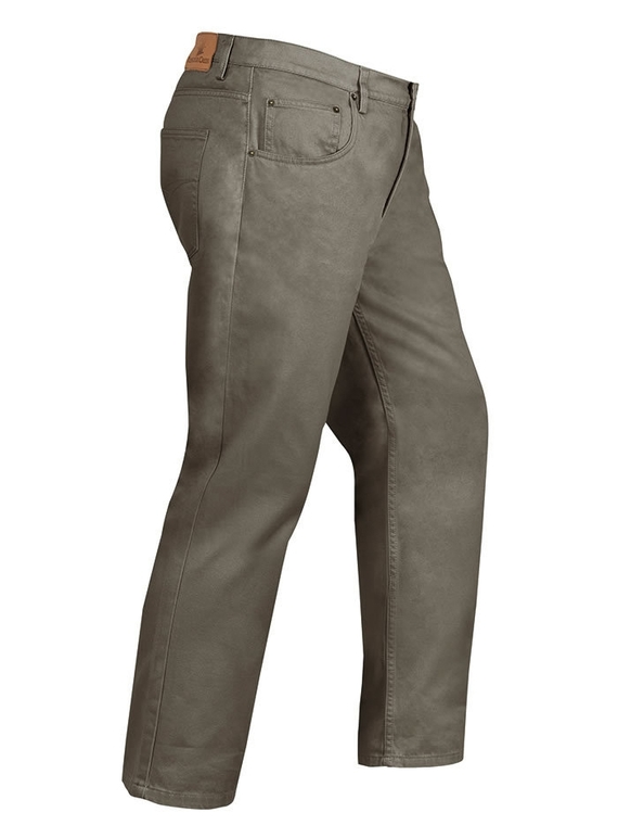 Lightweight Moleskin Work Jeans - Men - Side