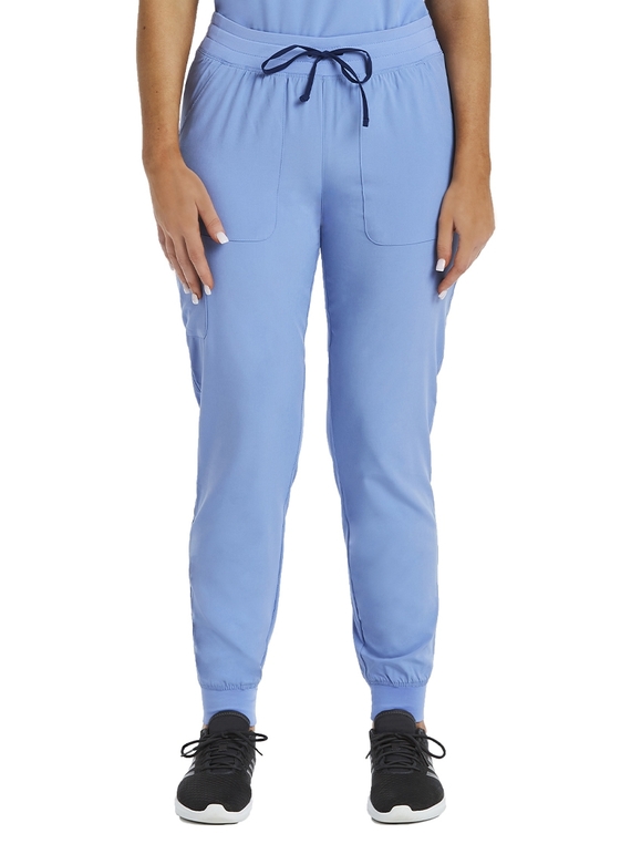 Matrix Impulse Knit Yoga Waistband Jogger Scrub Pant - Women