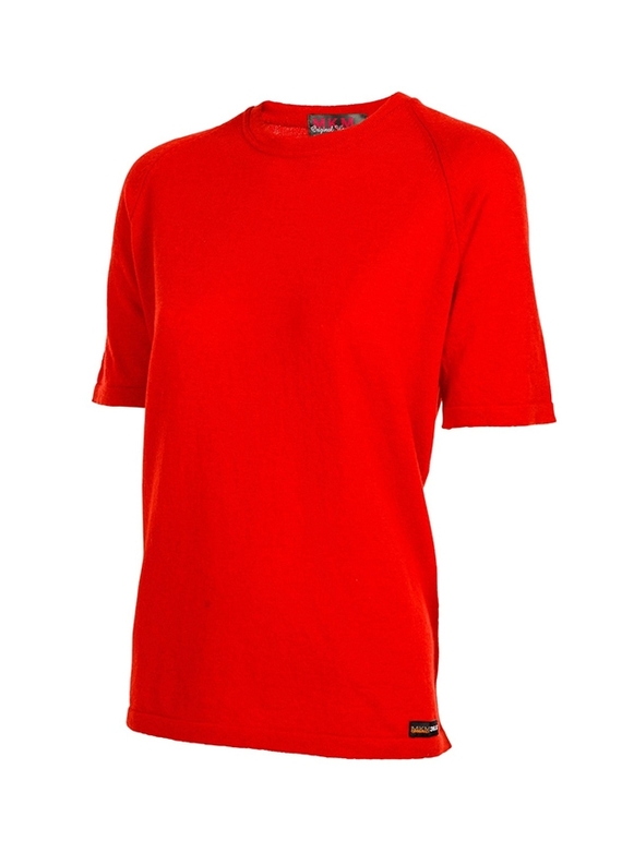 Merino Tee - Women - Red
