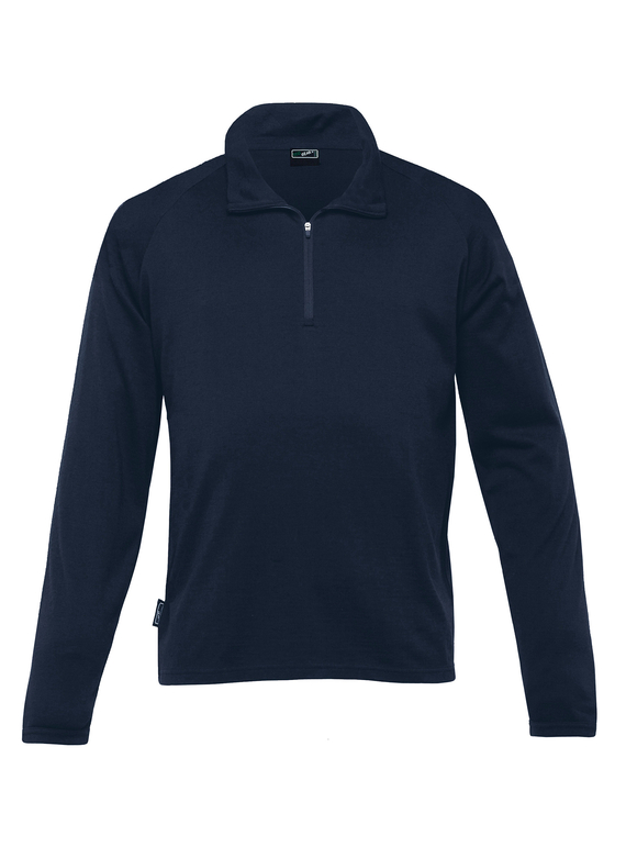 Merino Zip Pullover – Men