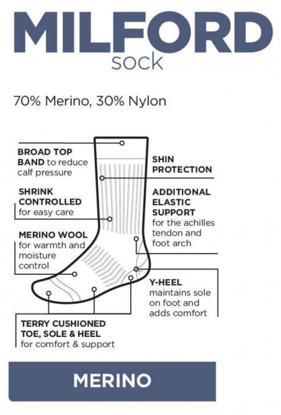 Milford Hiking Sock