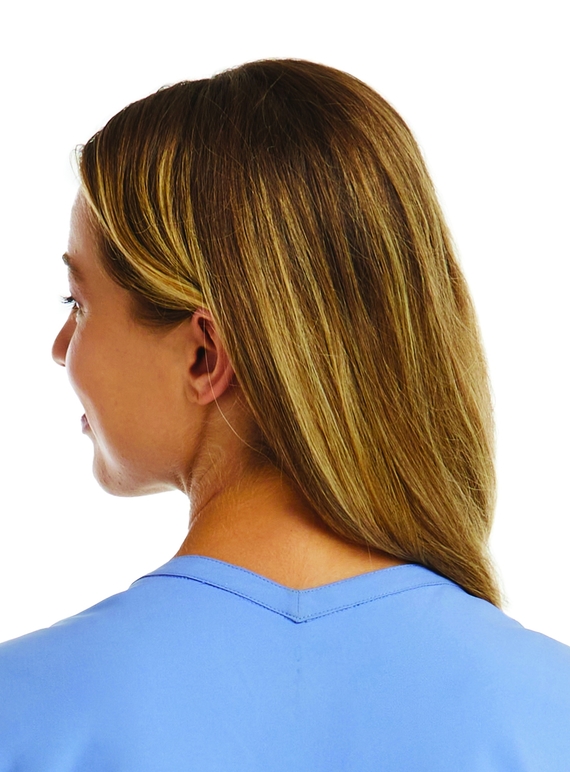 Momentum Double V Neck Scrub Top - Women