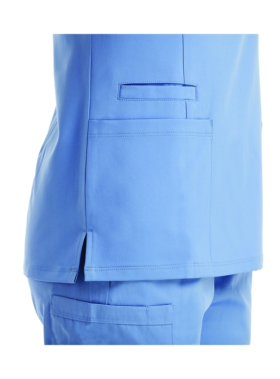 Momentum Double V Neck Scrub Top - Women