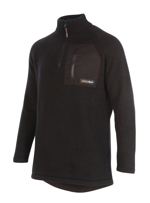 Endurance 36.6 Sweater - Black