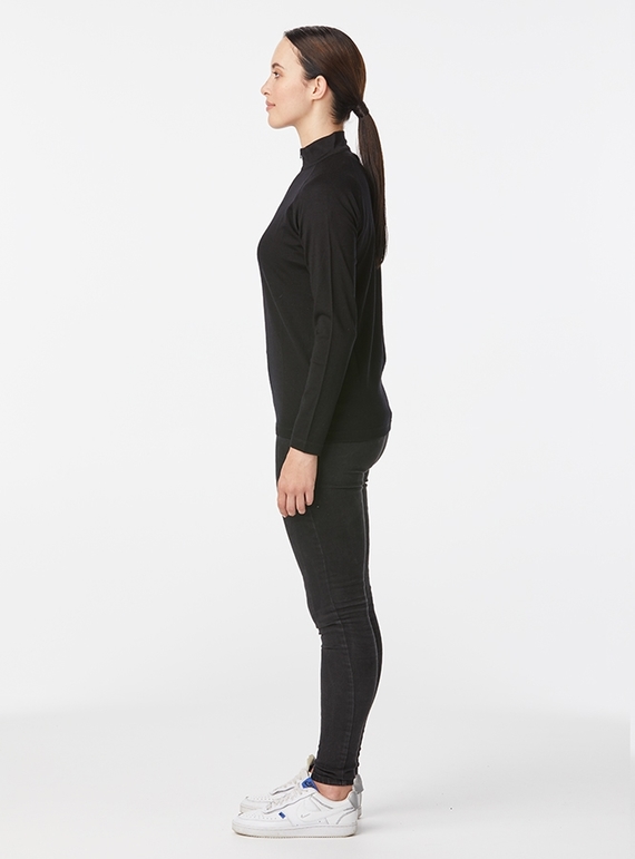 Milford Merino 1/4 Zip Sweater - Women