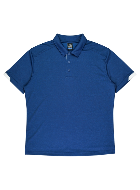 Morris Polo Shirt - Men - Polyester - Navy/White