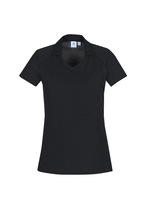Byron Cotton/Poly Polo Shirt - Women - Black