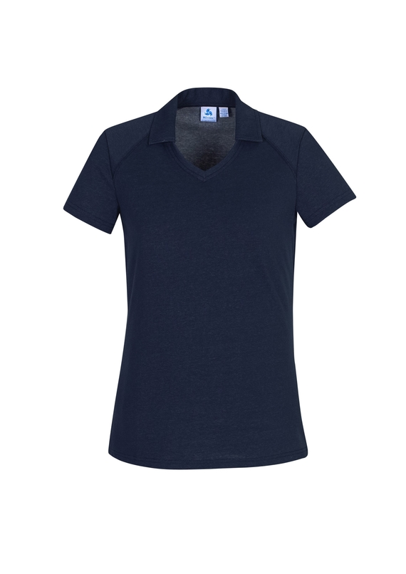 Byron Cotton/Poly Polo Shirt - Women - Navy