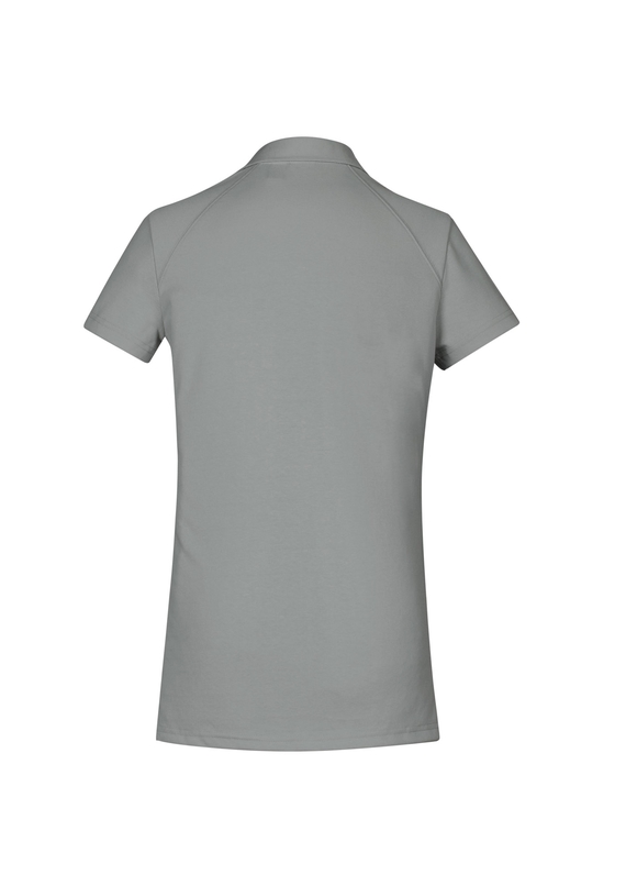 Byron Cotton/Poly Polo Shirt - Women - Silver