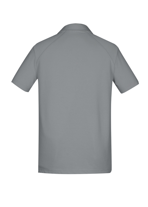 Byron Cotton/Poly Polo Shirt - Men - Silver
