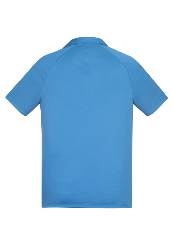 Academy BIZ COOL Polo Shirt - Men - Cyan/Navy