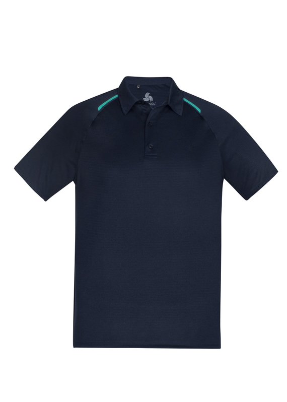 Academy BIZ COOL Polo Shirt - Men - Navy/Teal