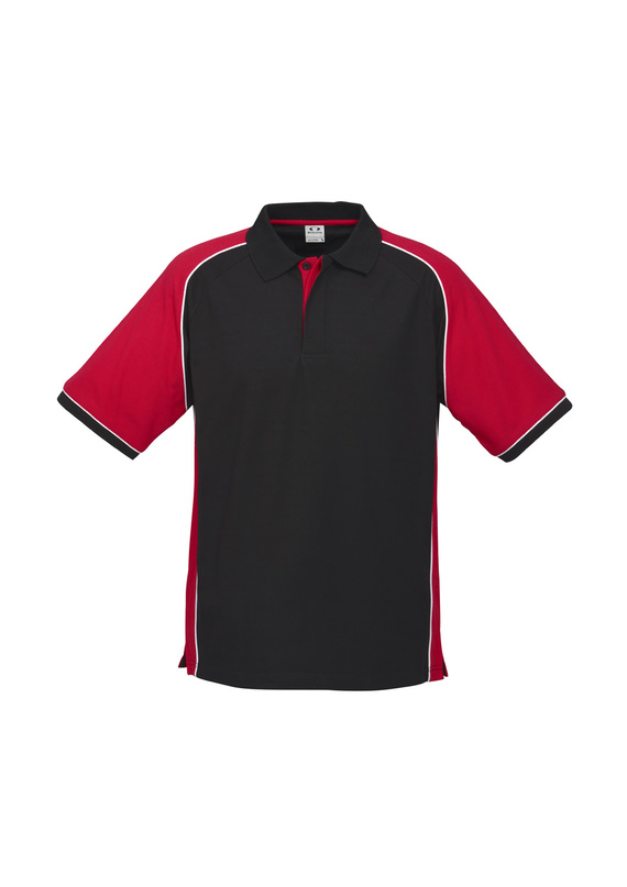 Nitro Poly/cotton Polo Shirt - Women - Black/Red/White