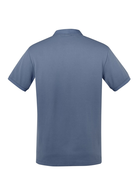 City Cotton Blend Polo Shirt - Men - Back