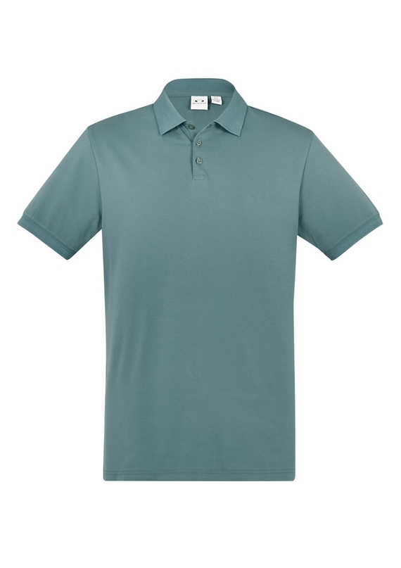 City Cotton Blend Polo Shirt - Men - Jasper Green