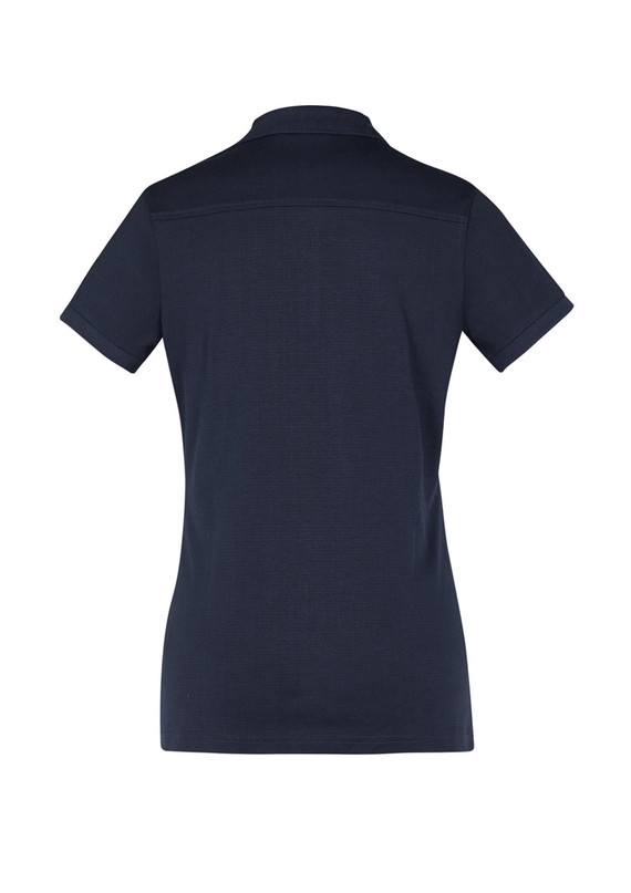 Aston 100% Cotton Polo Shirt - Women - Back