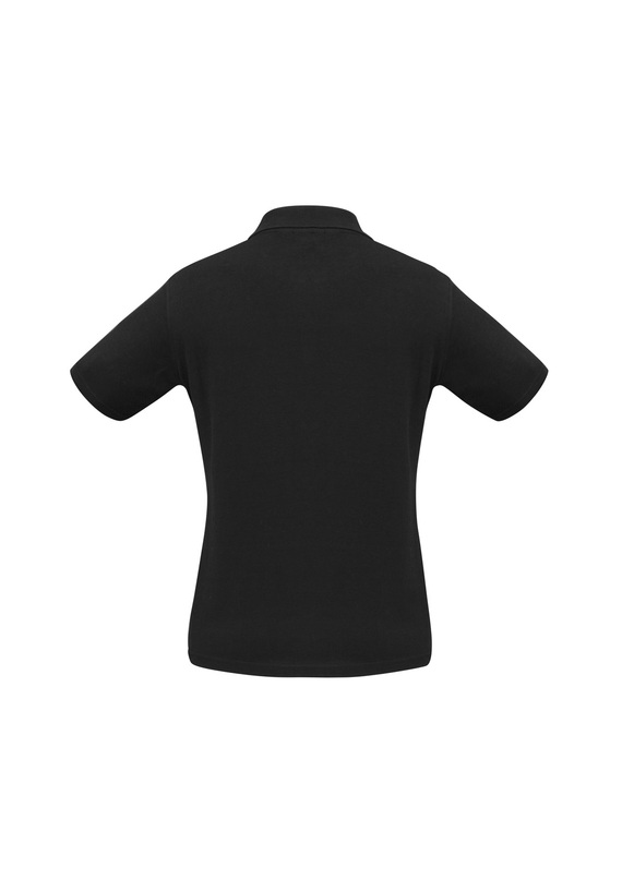 Ice 100% Cotton Polo Shirt - Women - Back View