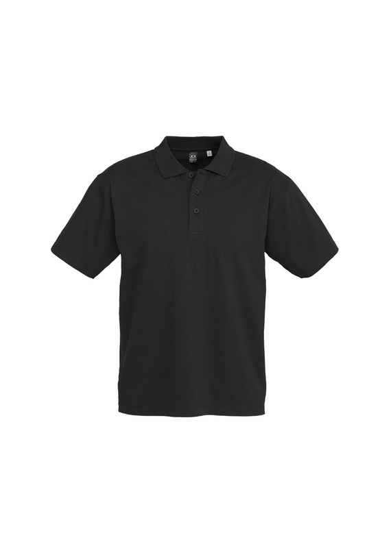 Ice 100% Cotton Polo Shirt - Men - Black