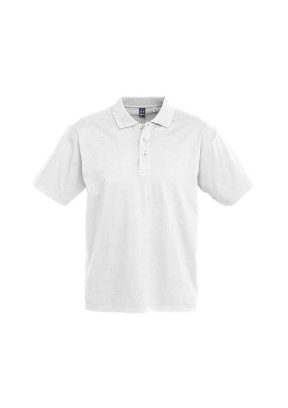 Ice 100% Cotton Polo Shirt - Men - White