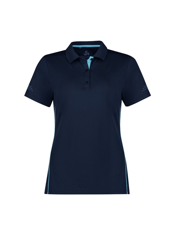 Balance Polo Shirt - Women - Navy/Sky 