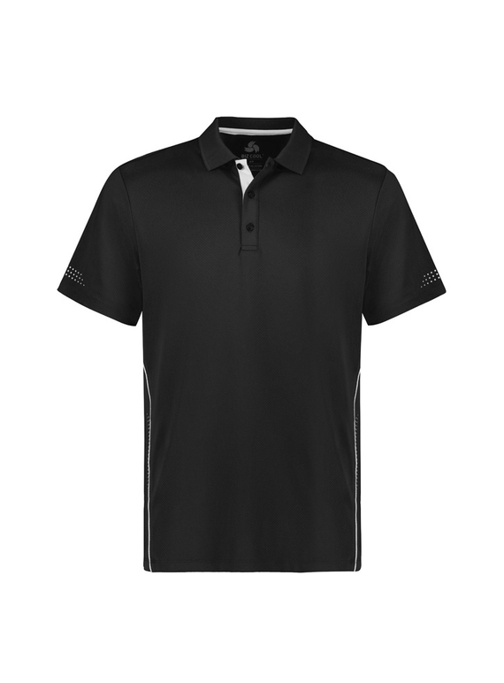 Balance Polo Shirt - Men - Black/White
