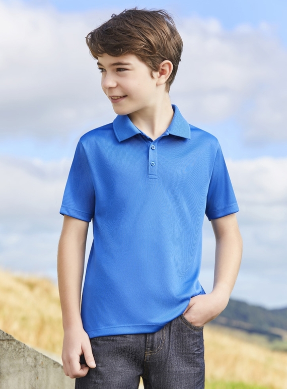 Action Recycled Polyester Polo Shirt - Youth