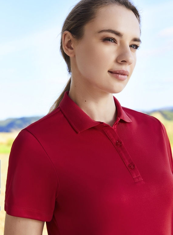 Action Recycled Polyester Polo Shirt - Women