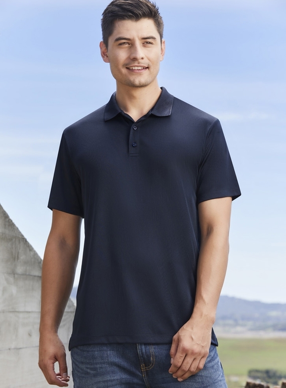 Action Recycled Polyester Polo Shirt - Men