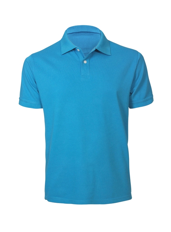 Neon Slim Fit Poly/Cotton Polo Shirt - Men