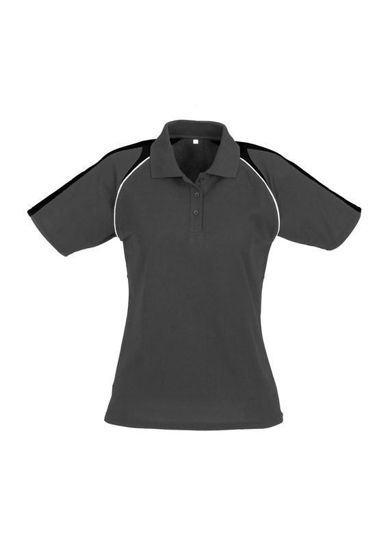 Triton BIZCOOL Polo Shirt - Women - Ash/Black/White